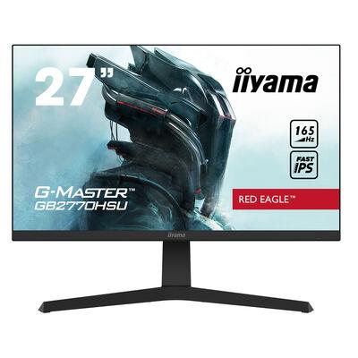 27"Black IPS Monitor Full HD Speakers Height Adjustable DisplayPort and HDMI